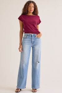 Evy Boatneck Top Detail 2 - Altar'd State