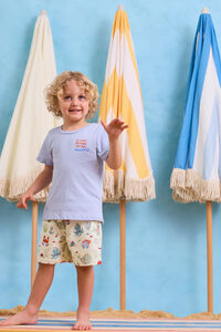 Sailor Sea Board Swim Short - Altar'd State