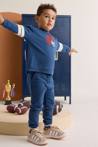 Leo Varsity French Terry Baby Jogger - Altar'd State