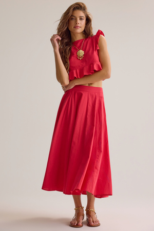 Lunella Tie Back Crop Top - Altar'd State