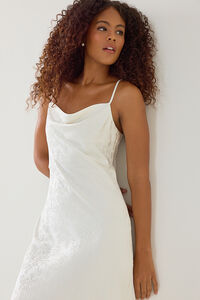 Olandria Satin Midi Dress Detail 2 - Altar'd State