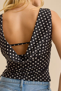 Priscilla Polka Dot Top Detail 6 - Altar'd State