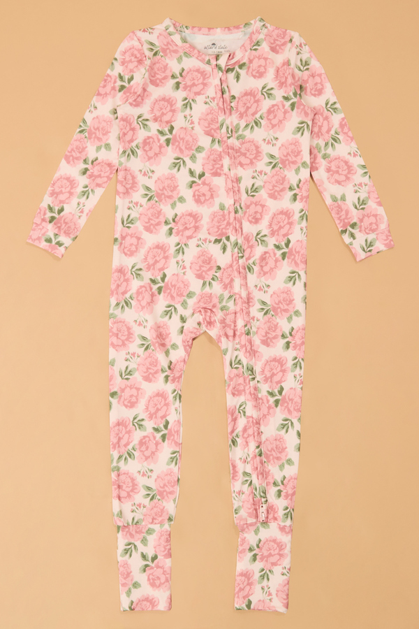 Zainy Floral Long Sleeve Romper - Altar'd State