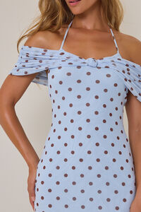 Thomas Polka Dot Maxi Dress Detail 2 - Altar'd State