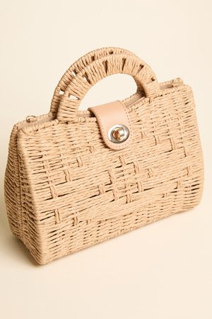 Raffia Retreat Crossbody - Altar'd State - 