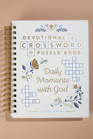 Daily Moments with God Devotional Crossword Puzzle Book - Altar'd State - 