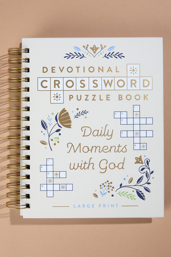 Daily Moments with God Devotional Crossword Puzzle Book - Altar'd State