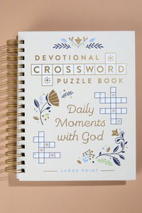 Daily Moments with God Devotional Crossword Puzzle Book - Altar'd State