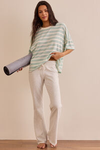 Relaxed Rib Oversized Tee Detail 3 - Altar'd State
