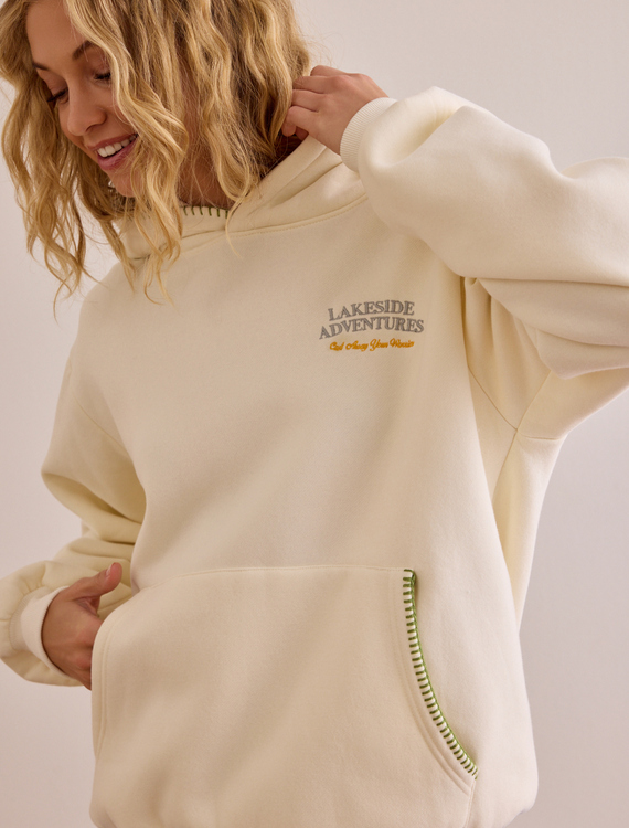 Lakeside Adventures Graphic Hoodie Detail 5 - Altar'd State
