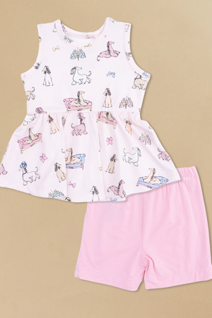 Fancy Dog Top and Short Set - Altar'd State - 