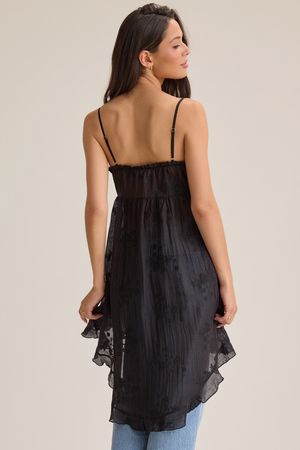 Amiah Ruffle Tie Front Kimono - Altar'd State - 