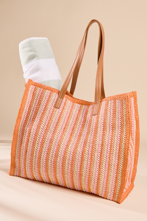 Sunkissed Stripe Tote - Altar'd State - 