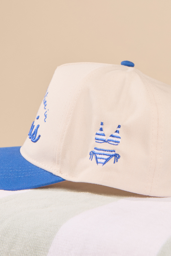 Live In Bikinis Trucker Hat Detail 2 - Altar'd State