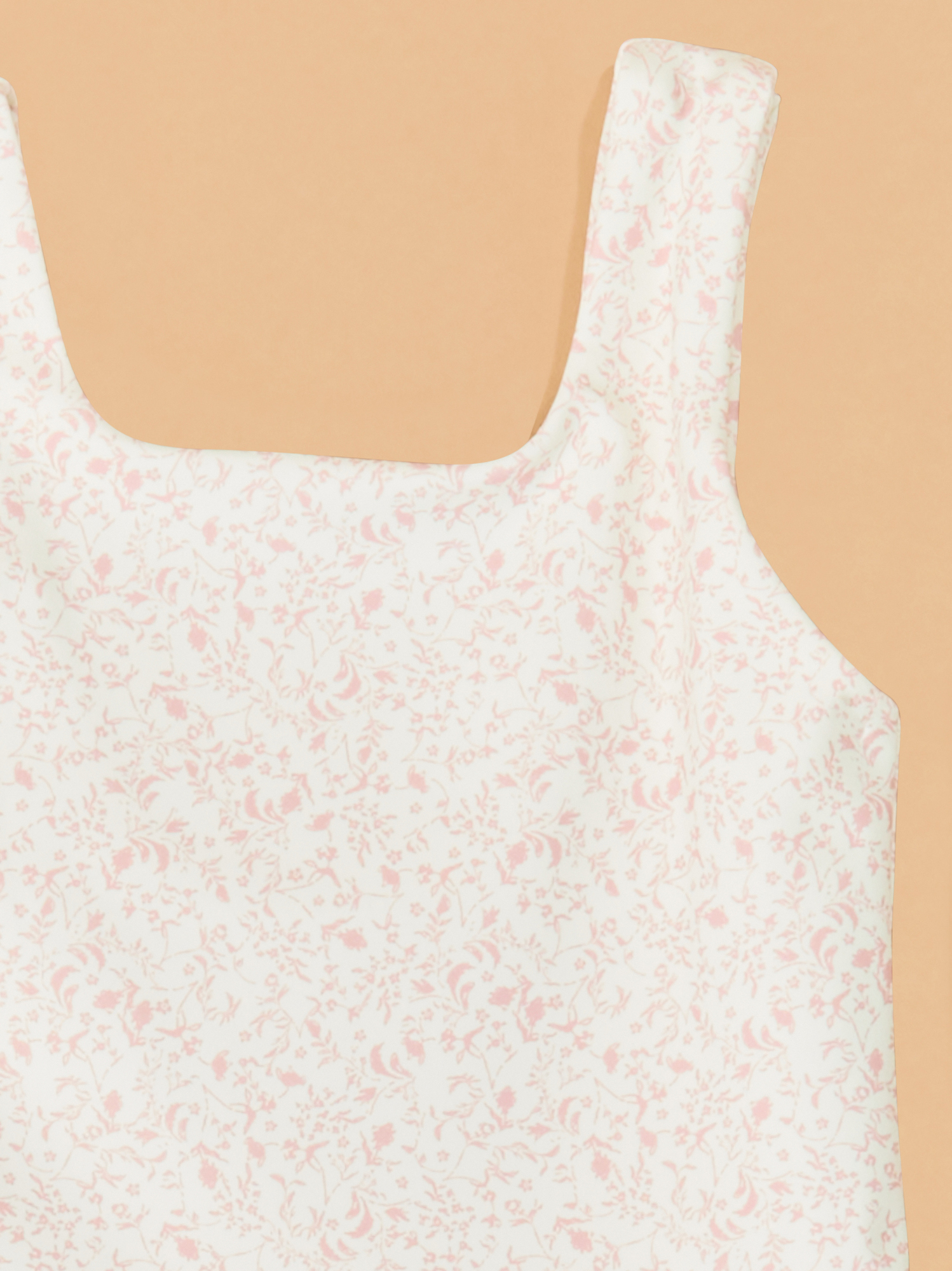 Iris Floral Unitard in Ivory & Pink | AS Kids