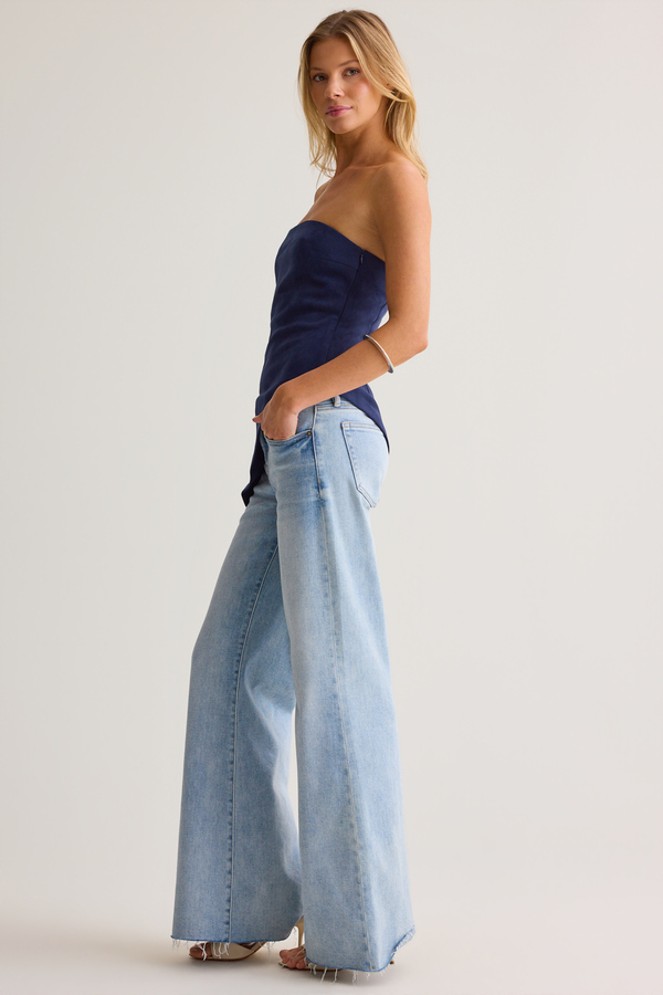 Lauralee Suede Tube Top Detail 5 - Altar'd State