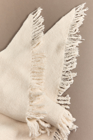 Sawyer Fringe Triangle Scarf - Altar'd State - 