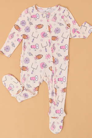 Kickoff Cutie Ruffle Footie - Altar'd State - 