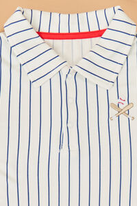 Slugger Baseball Polo Short Set Detail 3 - Altar'd State