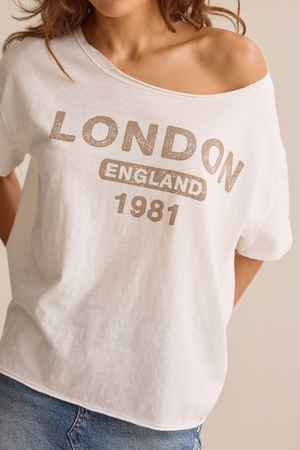 London Off Shoulder Tee - Altar'd State - 