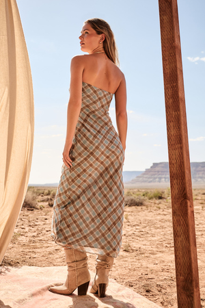 Gia Strapless Maxi Dress - Altar'd State