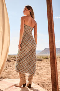 Gia Strapless Maxi Dress Detail 4 - Altar'd State