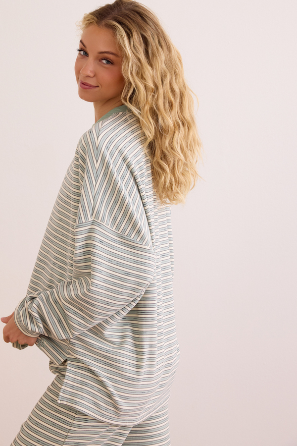 Stripe Society Top Detail 3 - Altar'd State