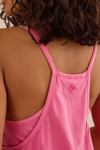 Hang Tough Mineral Wash Mini Dress Detail 6 - Altar'd State