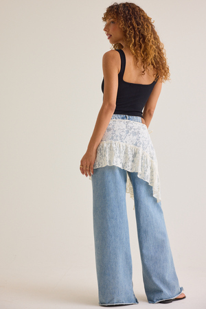 Becca Lace Ruffle Skirt - Altar'd State