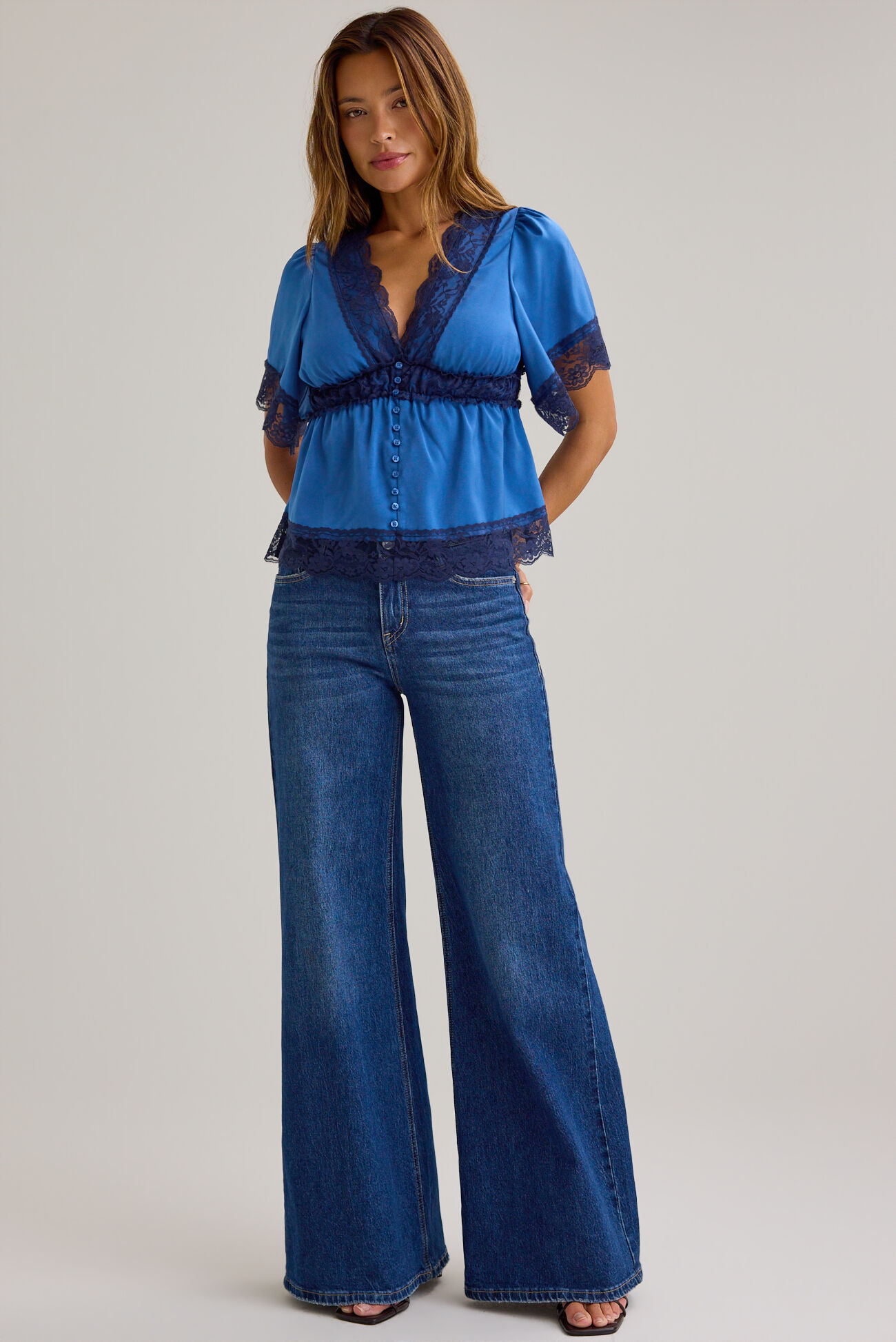 Astrid Short-Sleeve Top