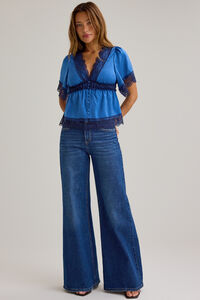 Astrid Short-Sleeve Top Detail 3 - Altar'd State