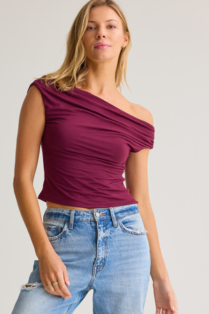 Amayah Asymmetrical Top - Altar'd State - 