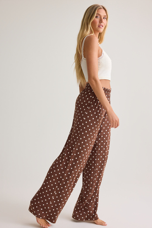 Charlotte Polka Dot Lounge Pants - Altar'd State - 
