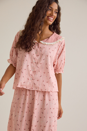 Emma Floral Mama Pajama Set - Altar'd State