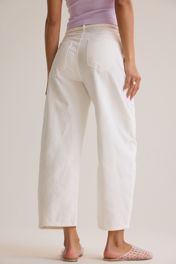 Raeleigh Tie Eyelet Pants Detail 6 - Altar'd State