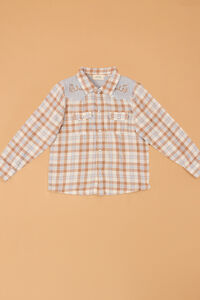 Western Plaid Button Up Shirt - Altar'd State