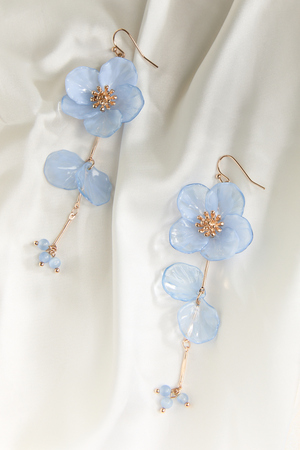 Blue Serenity Blossom Earrings - Altar'd State