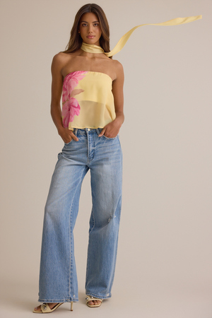 Fiona Floral Tube Top - Altar'd State - 