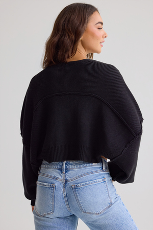 Tatum Oversized Bolero Sweater - Altar'd State