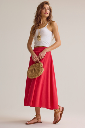 Lunella Linen Skirt - Altar'd State - 