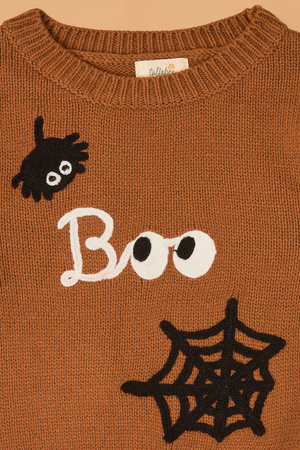 Itsy Bitsy Boo Knit Sweater - Altar'd State - 