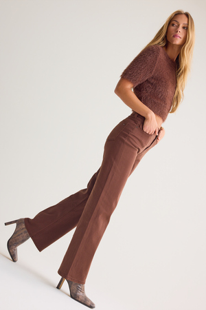 Brittney High Rise Clean Straight Pants - Altar'd State