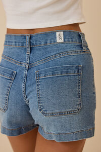 Sable Denim Shorts Detail 6 - Altar'd State