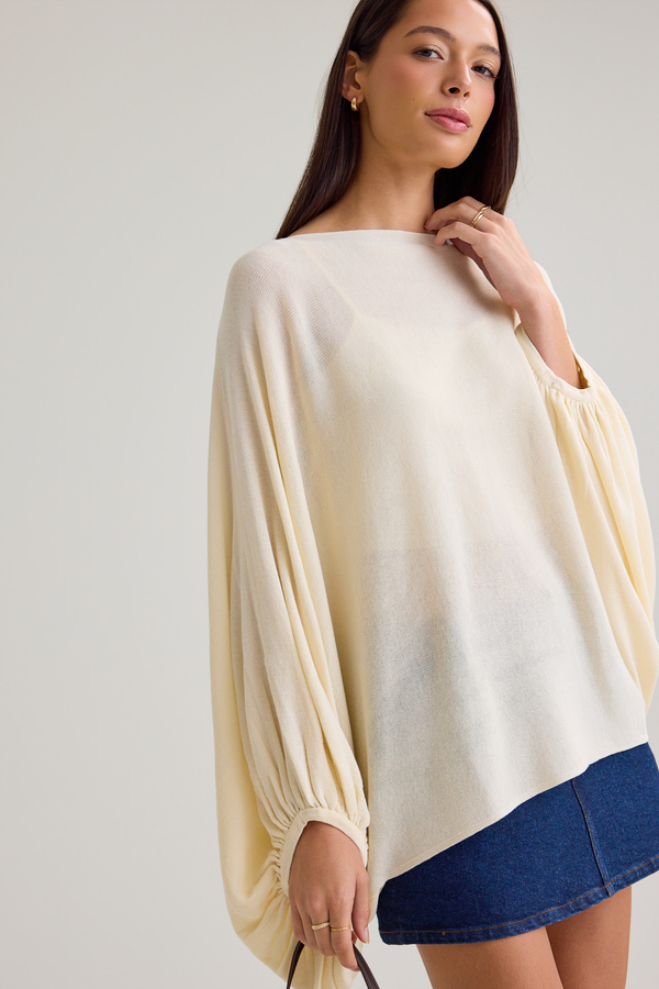 Tabor Dolman Sleeve Top Detail 3 - Altar'd State