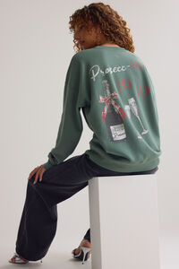 Prosecc-Ho-Ho-Ho Pullover Detail 6 - Altar'd State