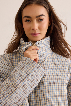 Roam Plaid Puffer - Altar'd State - 