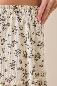 Catelyn Floral Midi Skirt Detail 2 - Altar'd State