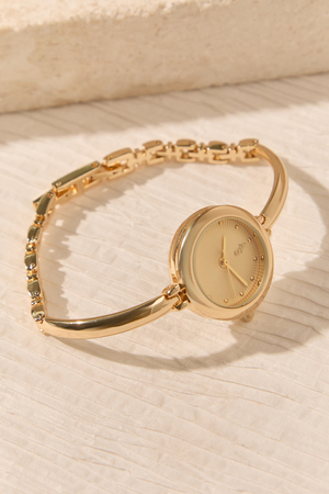 Minimal Luxe Round Watch - Altar'd State - 