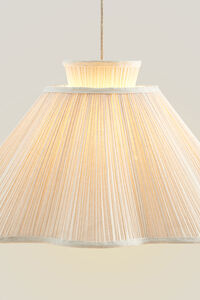 Maybelle Linen Pendant Detail 3 - Altar'd State