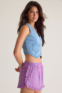 Gillian Striped Short Detail 3 - Altar'd State